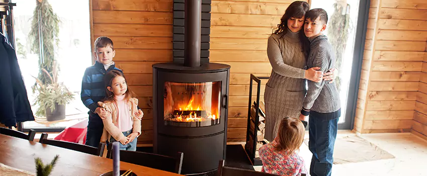 Morso Cast Iron Fireplace Insert Installation in Soledad, California