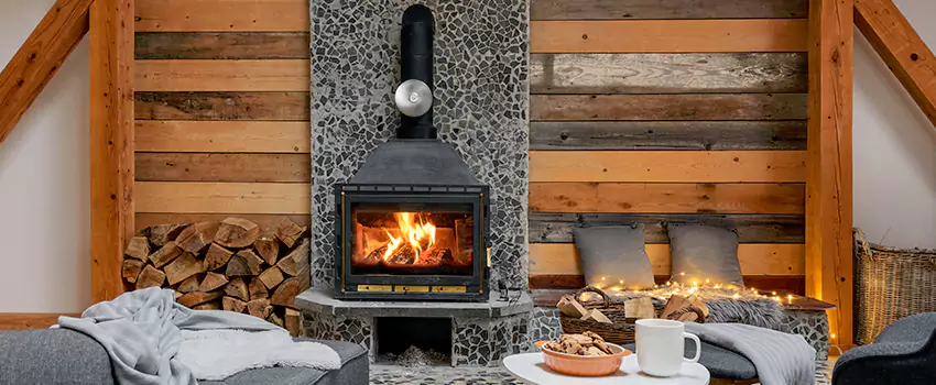 Thelin Hearth Products Direct Vent Gas Stove Fireplace Inspection in Soledad, California